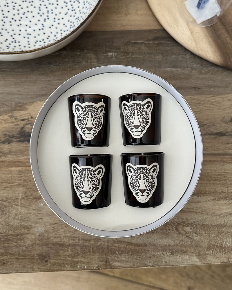 Coffret 4 bougies cedre opjet