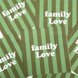 Serviettes family love opjet