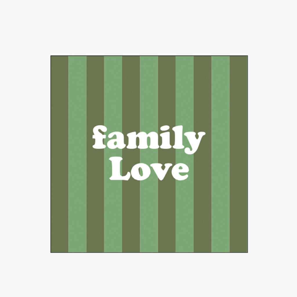 Serviettes family love opjet