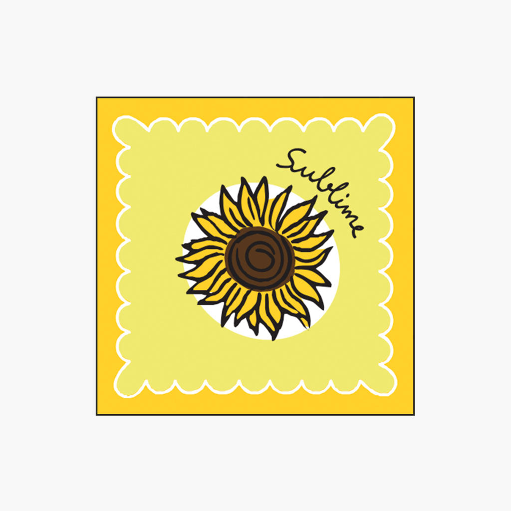 Serviettes tournesol opjet