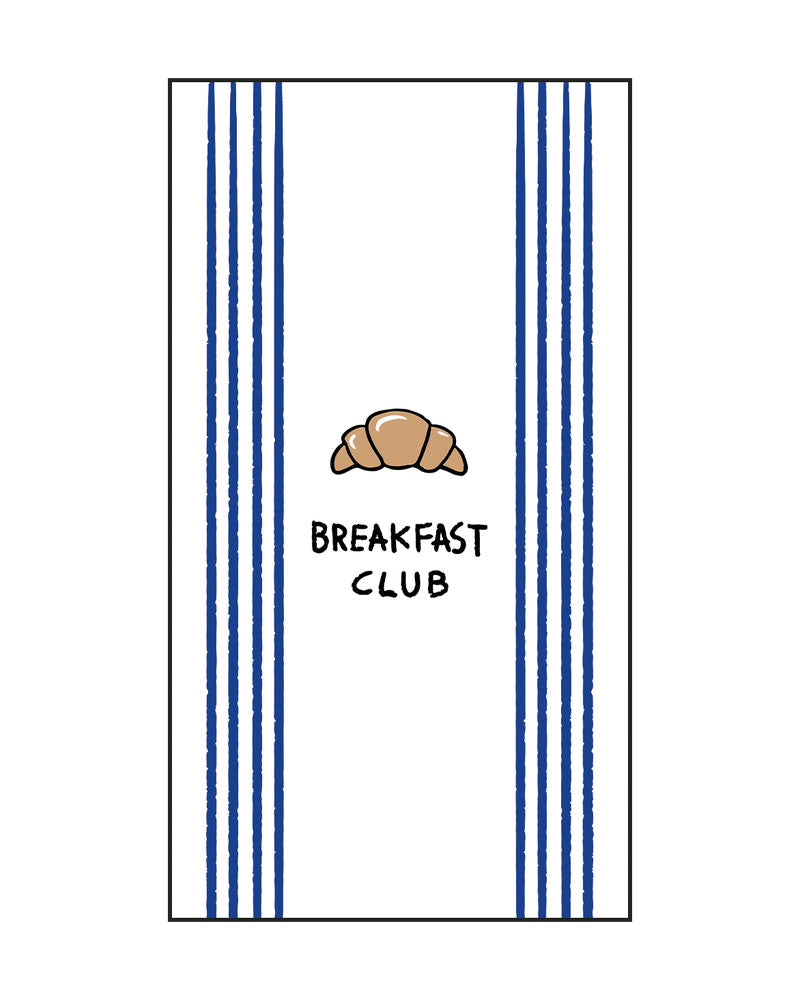 Serviettes croissant opjet