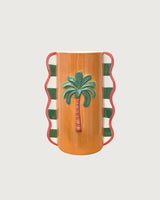 Vase palmier opjet