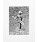 Affiche belmondo ski nautique 30x40