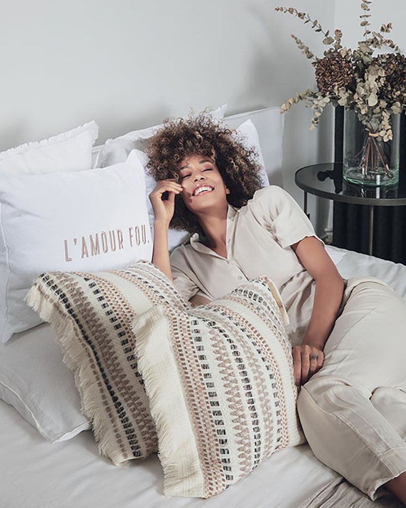 Linge De Maison PODEVACHE - Coussin amour fou 40/60 podevache