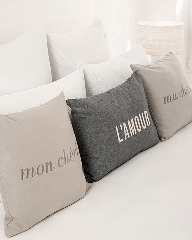 Linge De Maison PODEVACHE - Coussin amour 40/60 podevache