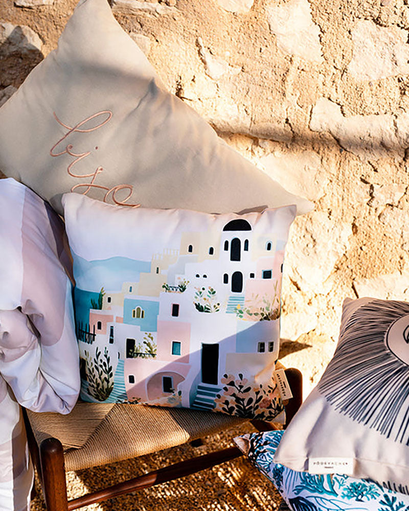 Linge De Maison PODEVACHE - Coussin village 45/45 podevache