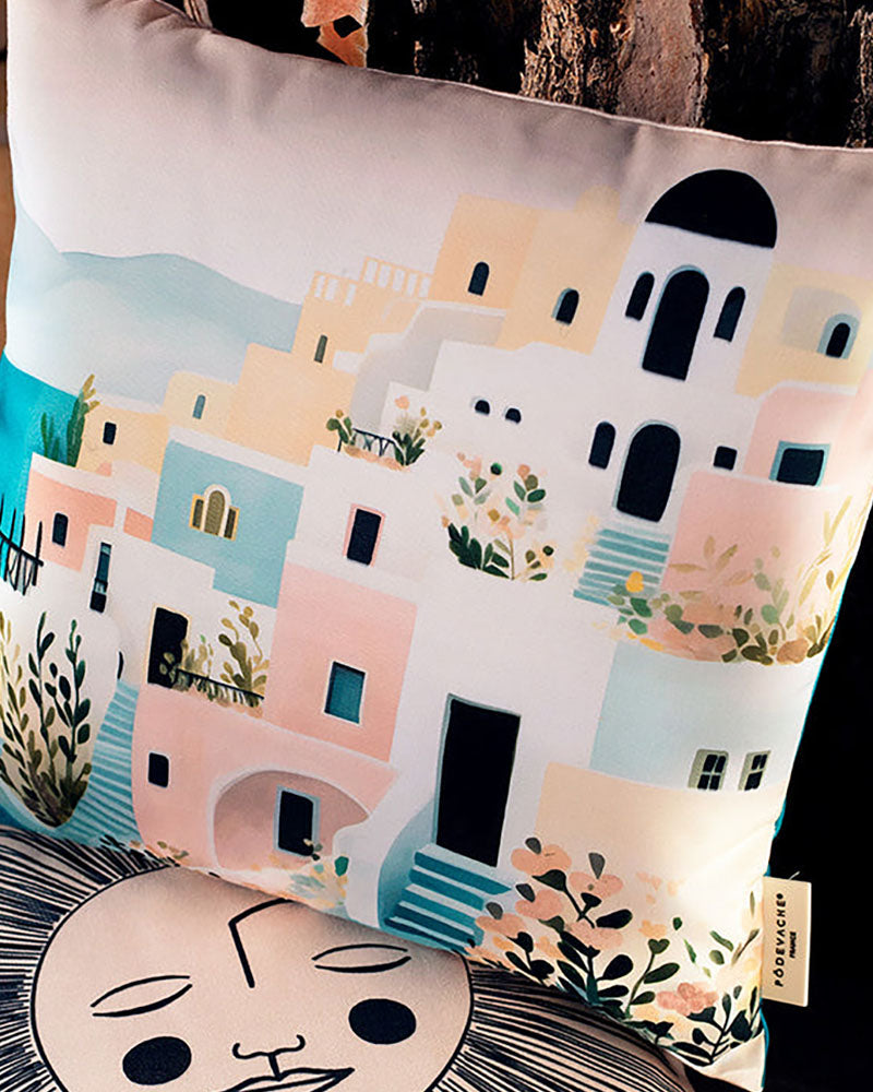 Linge De Maison PODEVACHE - Coussin village 45/45 podevache