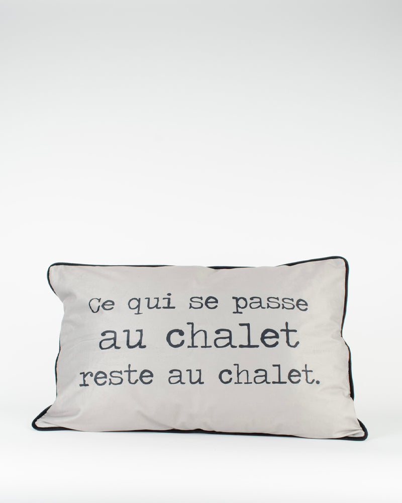 Coussin ce qui se passe 40/60 podevache