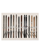 Set de table skis