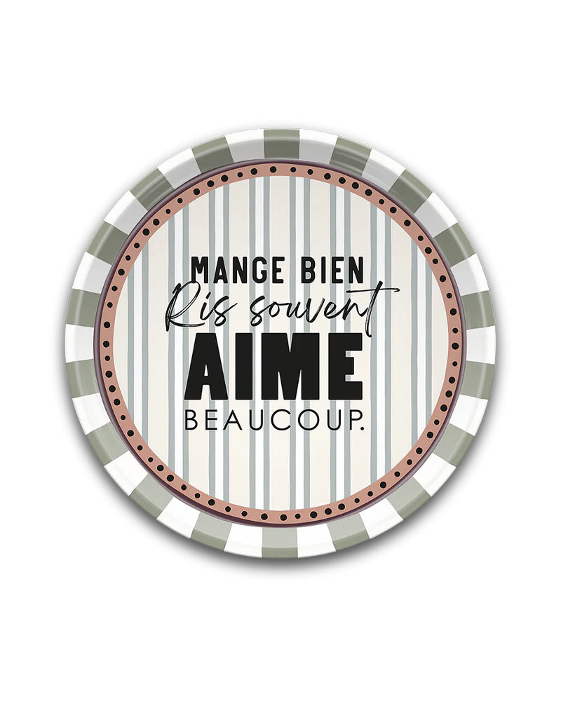 Plateau mange ris aime podevache