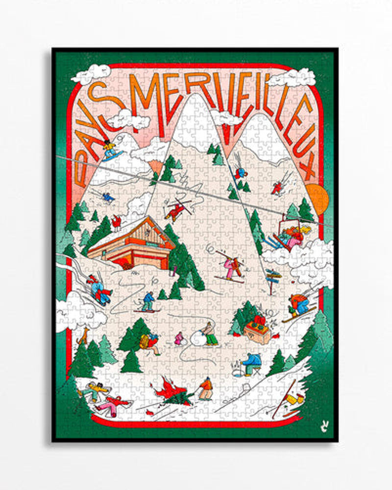 Puzzles PIECE AND LOVE - Puzzle 1000 plante de baton piece & love