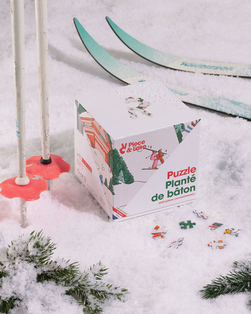 Puzzles PIECE AND LOVE - Puzzle 1000 plante de baton piece & love