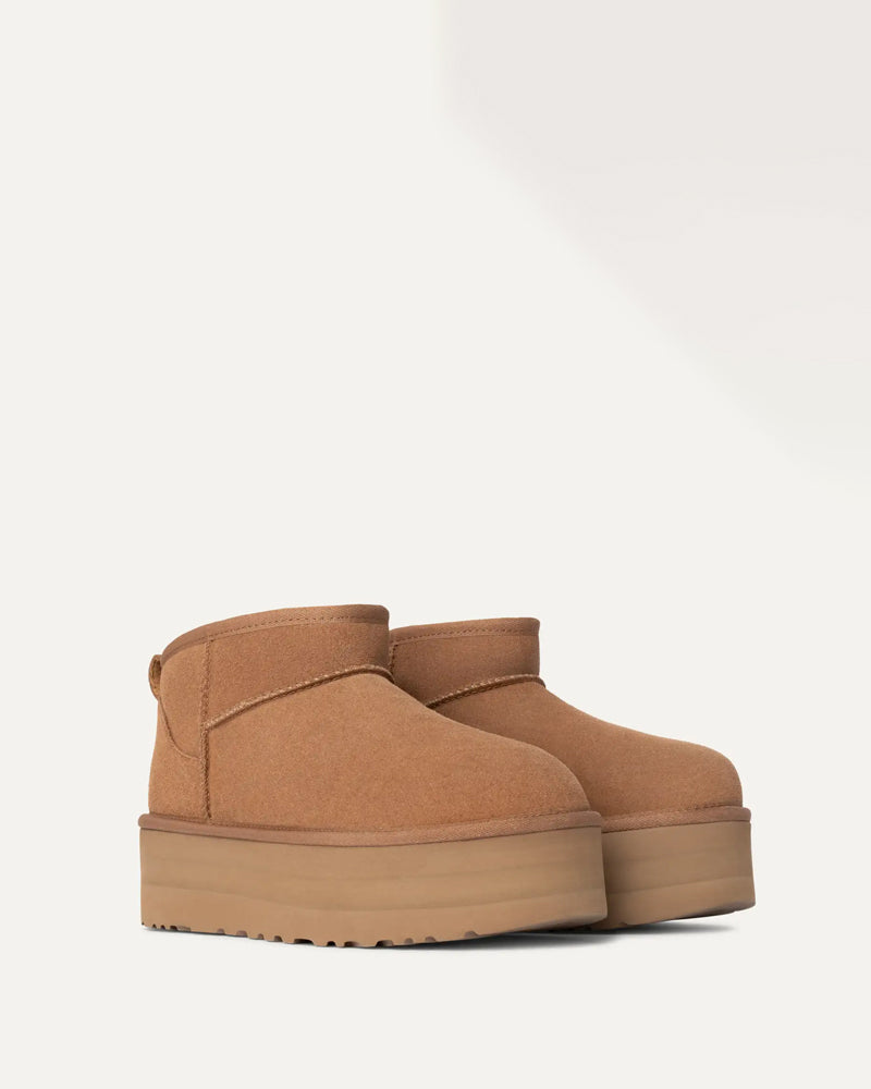 Boots & Bottines Pop And Shoes - Boots ultra mini plateforme ugg