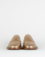 Mocassin cuir lame pantanetti women