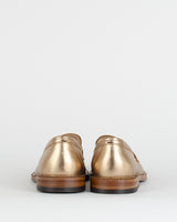 Mocassin cuir lame pantanetti women