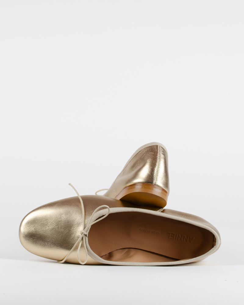 Ballerines cuir lame anniel