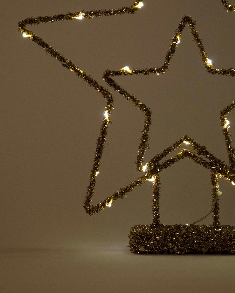 Deco table led etoile hoff