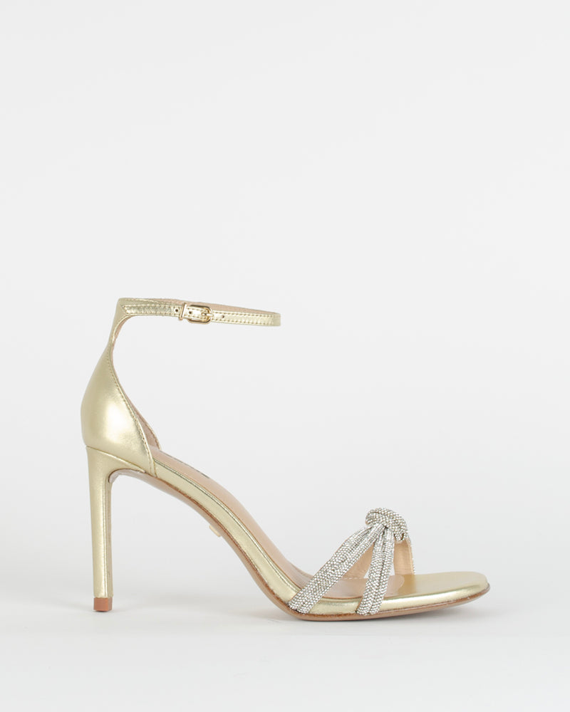 Sandales Pop And Shoes - Sandale noeud strass lola cruz