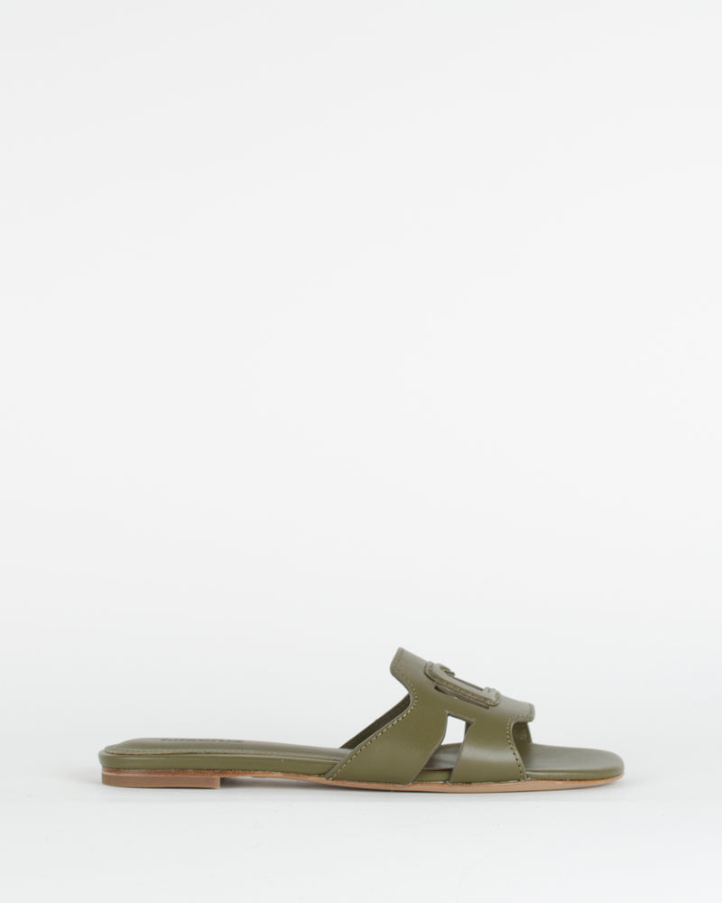 Sandales Pop And Shoes - Mules plates lola cruz