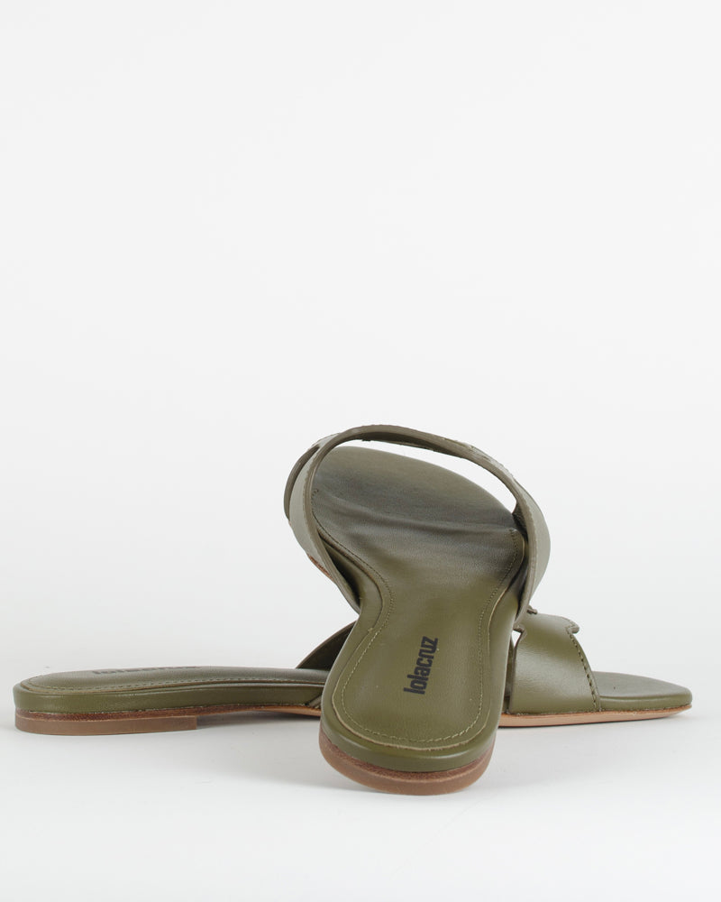 Sandales Pop And Shoes - Mules plates lola cruz