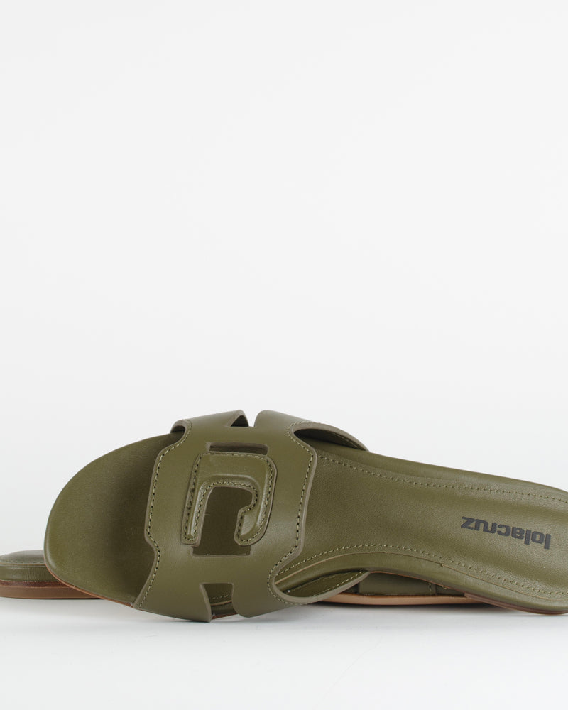 Sandales Pop And Shoes - Mules plates lola cruz