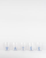 Set 5 verres water bazar de luxe