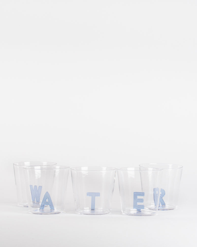 Set 5 verres water bazar de luxe