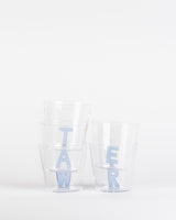 Set 5 verres water bazar de luxe