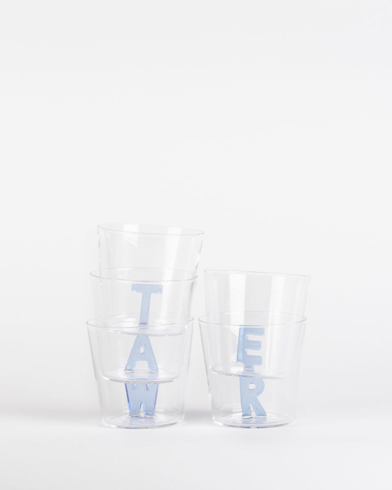 Set 5 verres water bazar de luxe
