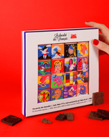 Coffret 16 carres le chocolat des francais