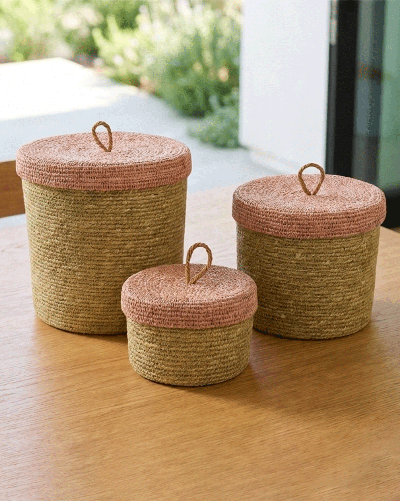 Set de 3 boîtes be home