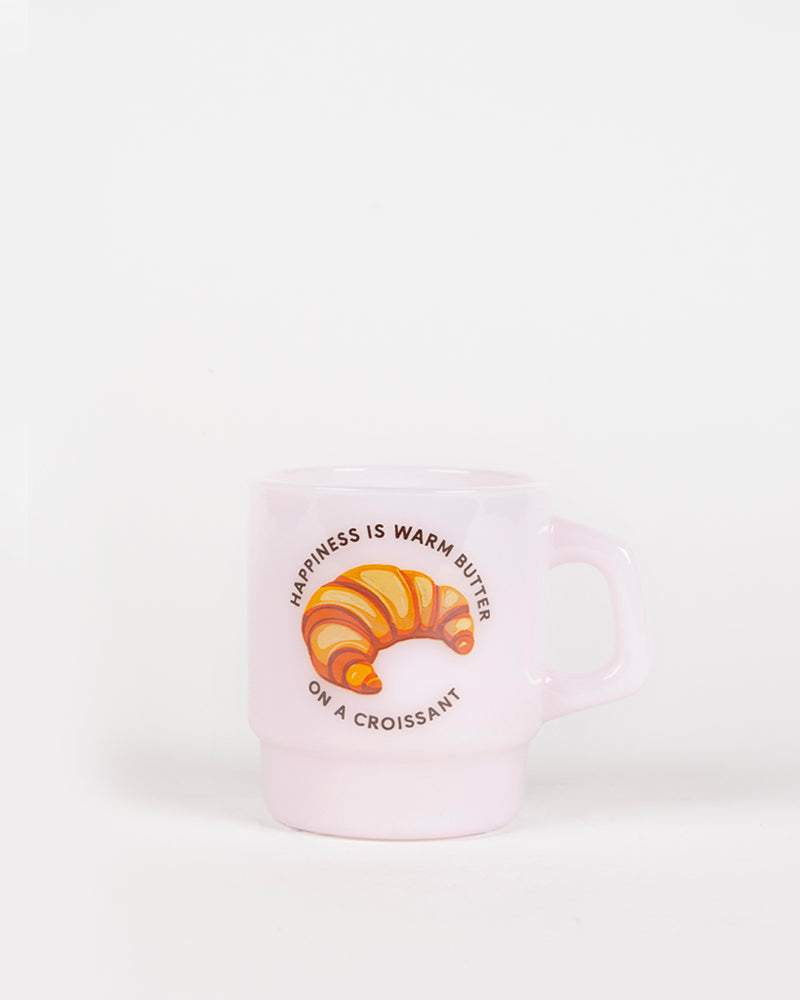 Mug opal croissant