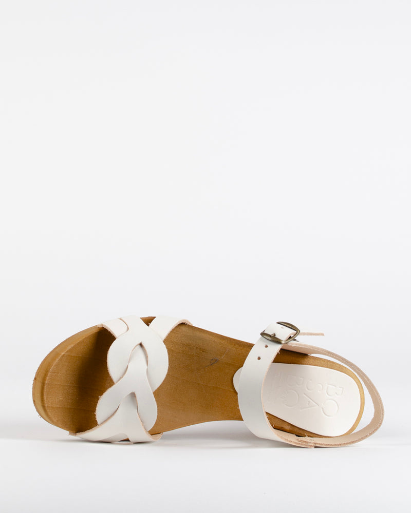 Sandales BOSABO - Sandale plate tresse bosabo