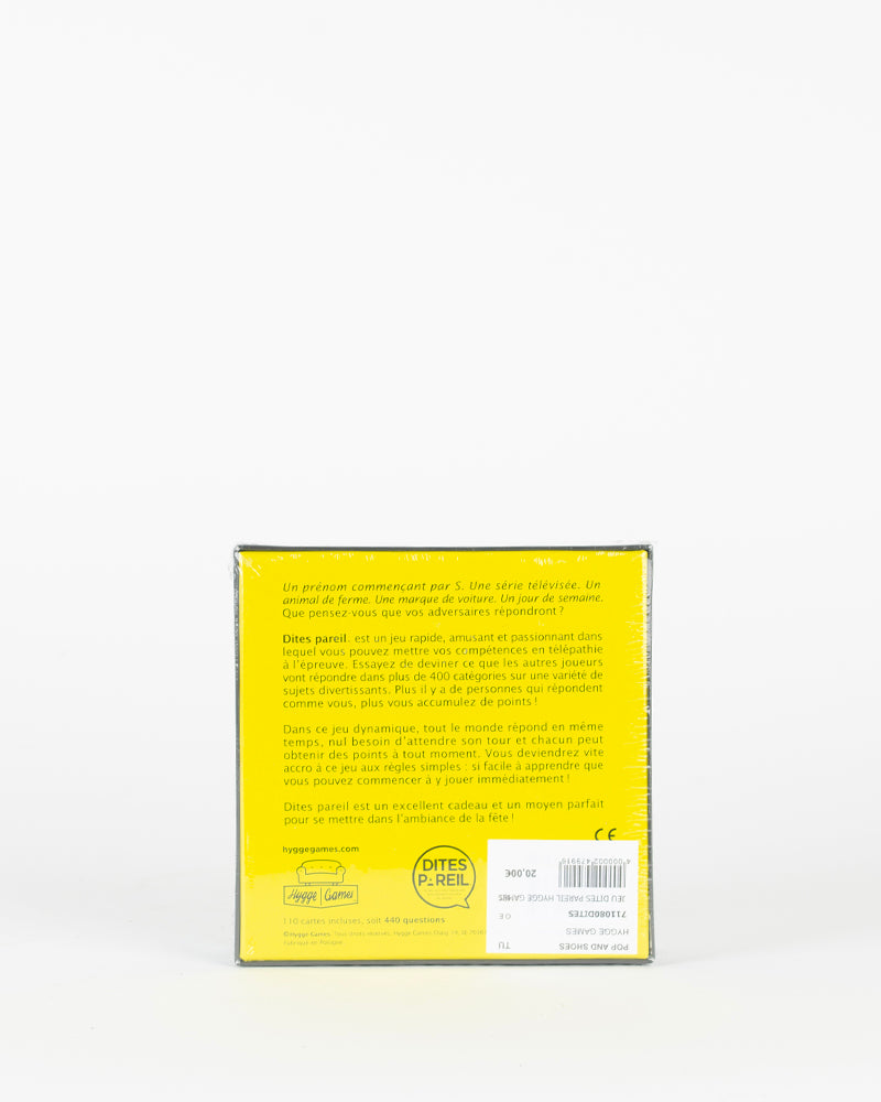 Puzzles HYGGE GAMES - Jeu dites pareil hygge games