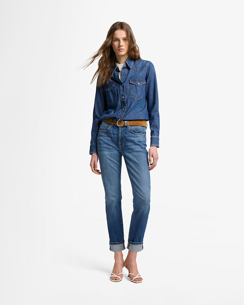 Jean relaxed skinny seven