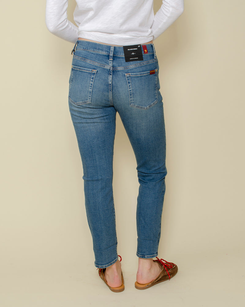 Jean relaxed skinny seven