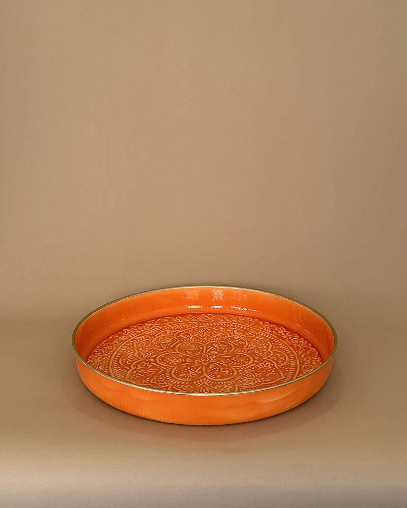 Plateau rond bazar de luxe