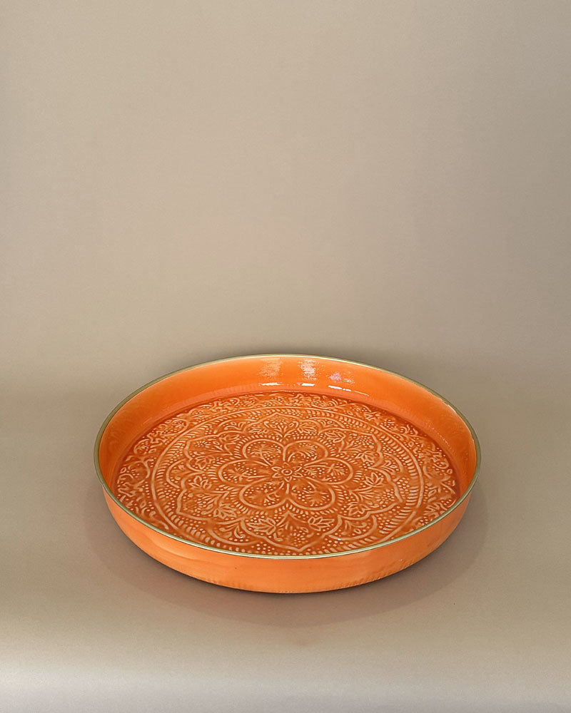 Plateau rond bazar de luxe