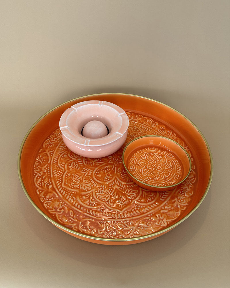 Plateau rond bazar de luxe