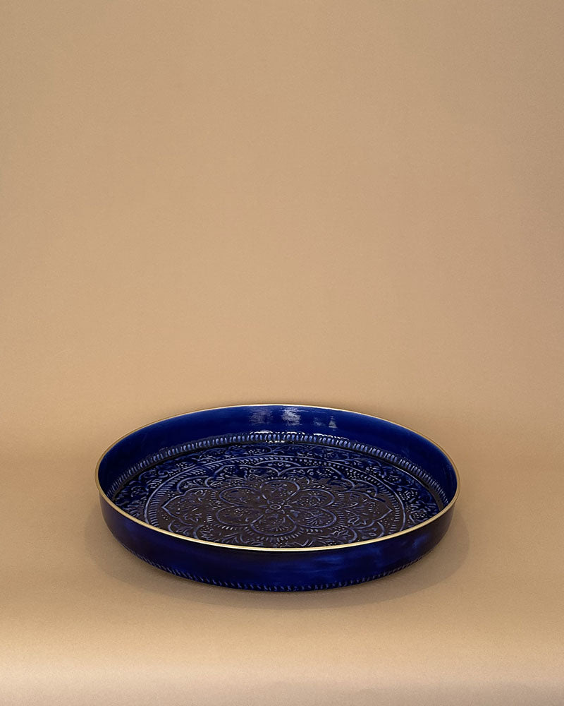 Plateau rond bazar de luxe