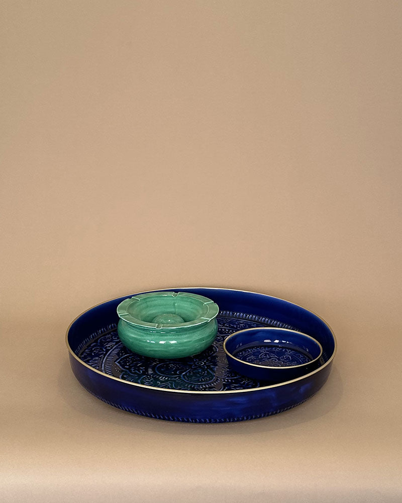 Plateau rond bazar de luxe