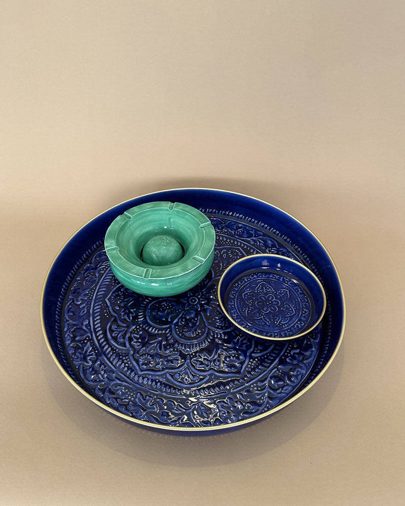 Plateau rond bazar de luxe