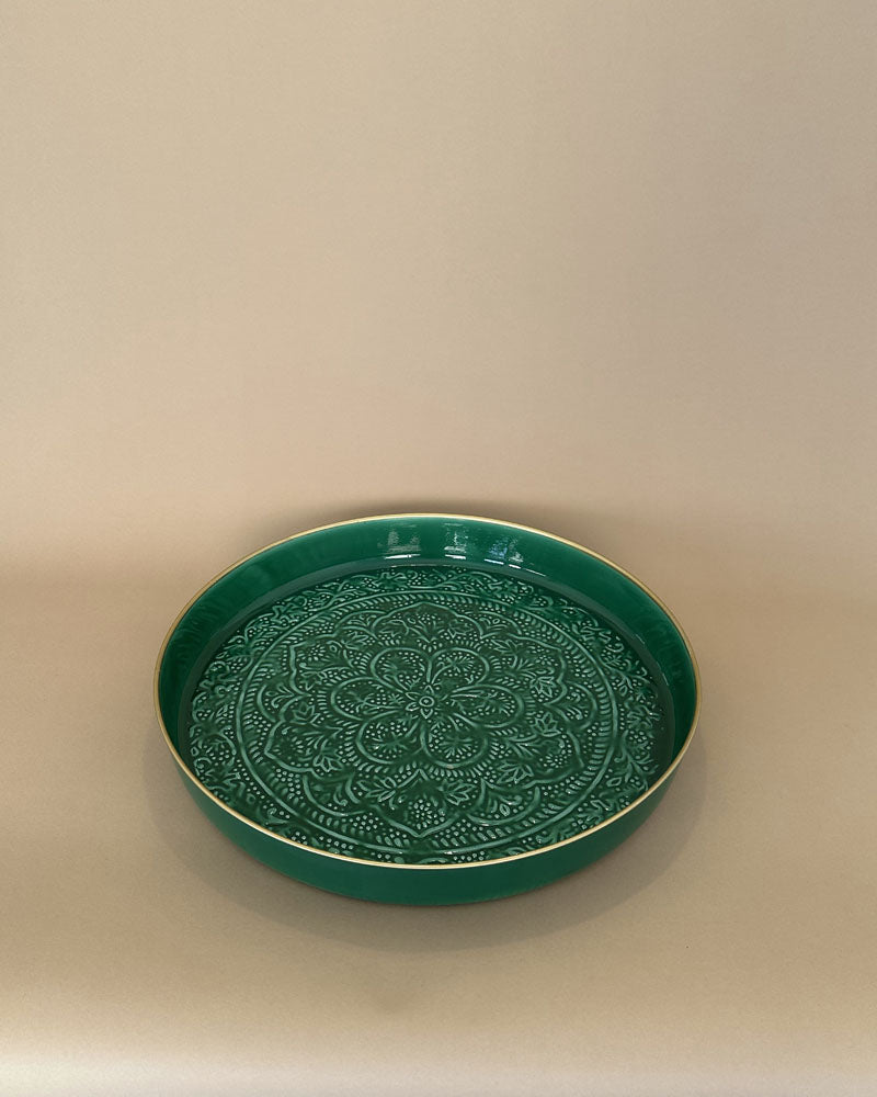 Plateau rond bazar de luxe