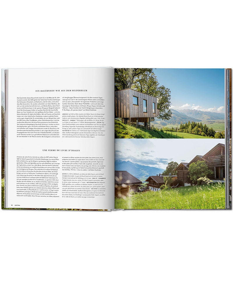 Livres TASCHEN - Great escapes alps taschen