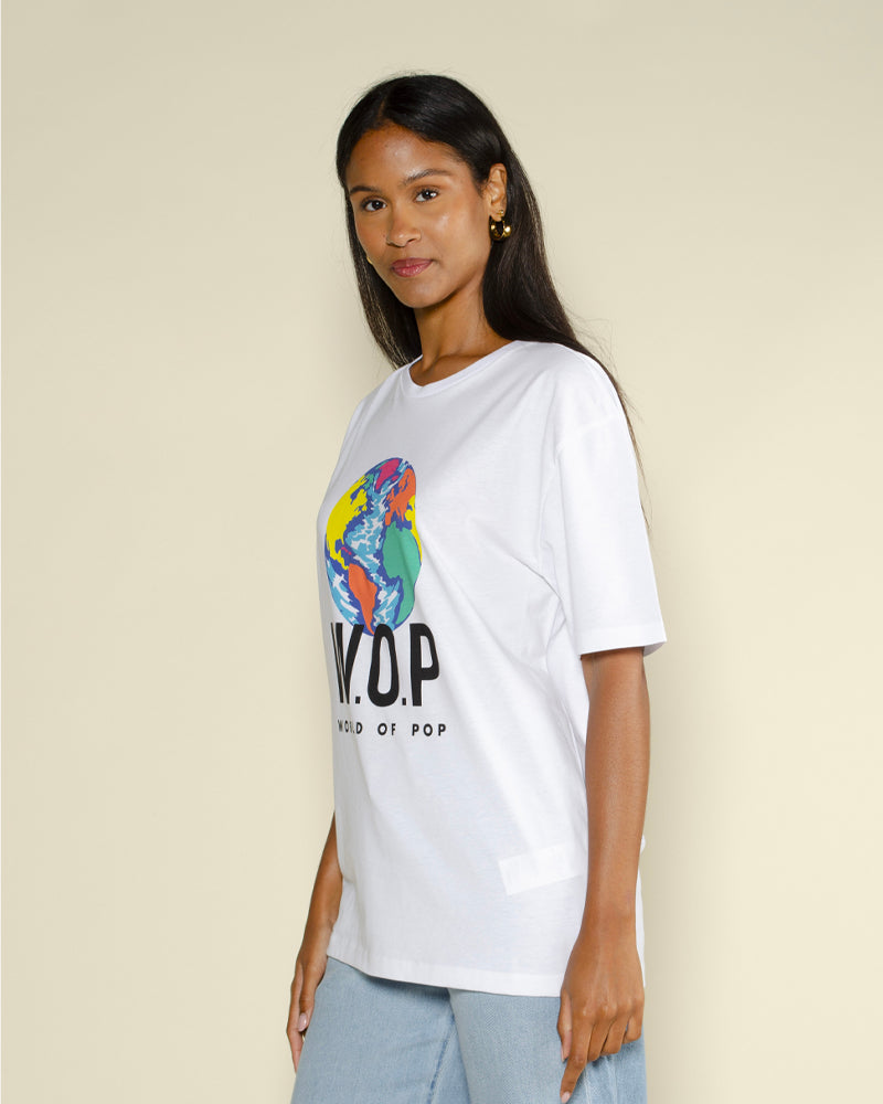 Tee shirt world of pop