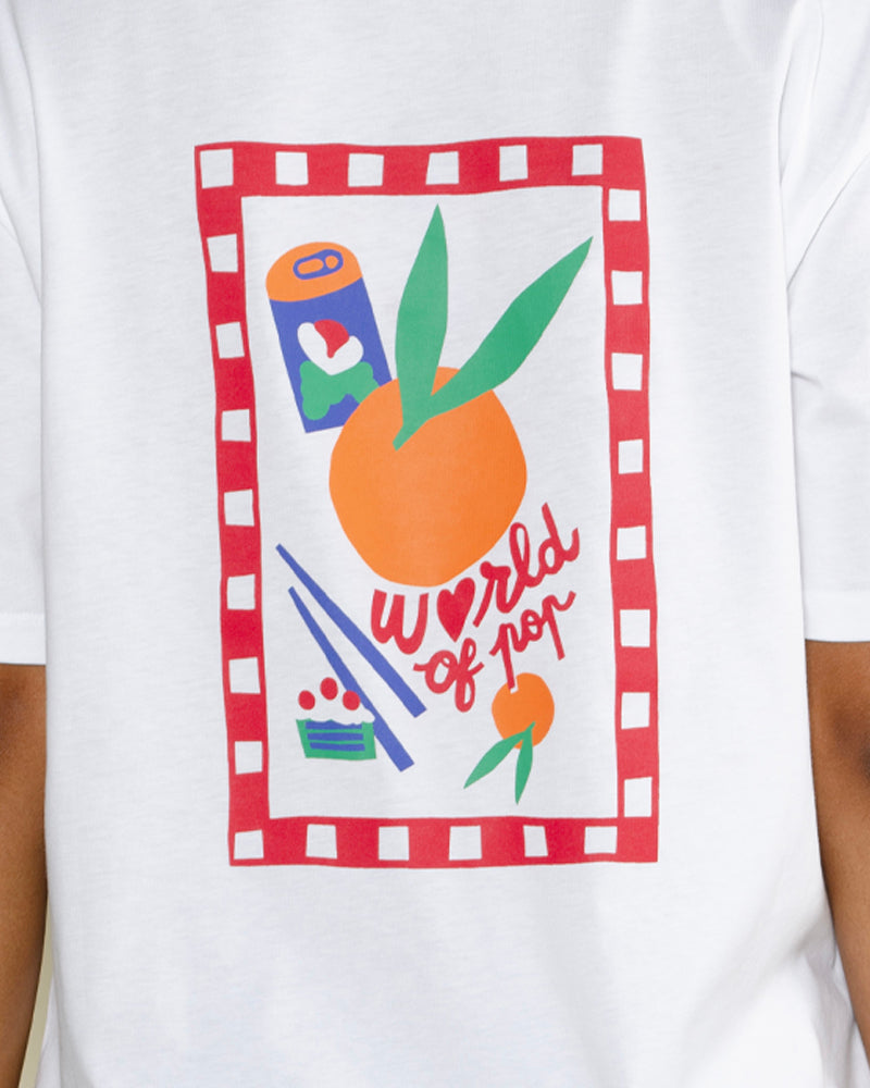 Tee shirt world of pop