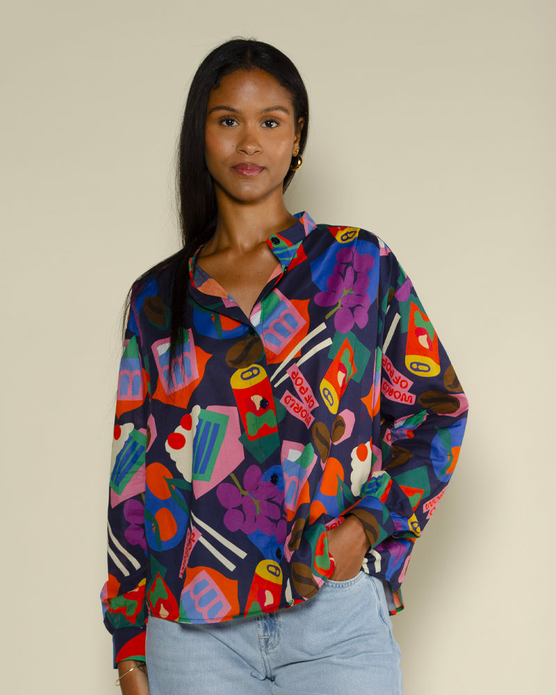 Chemise world of pop