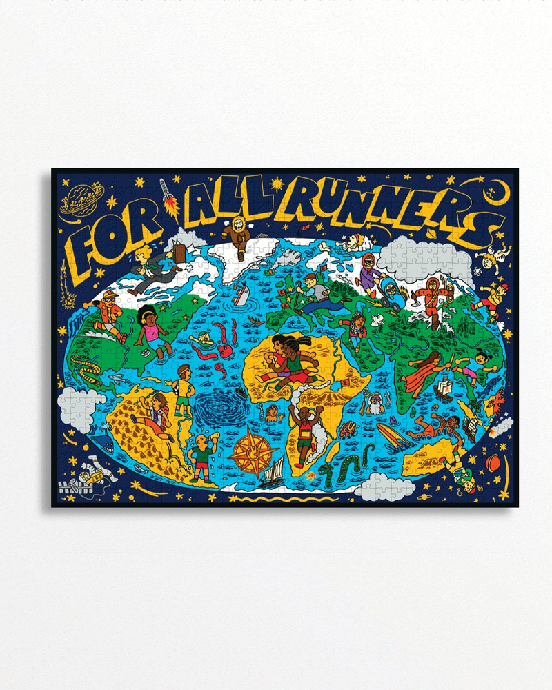 Puzzle 1000 for all runners piece & love