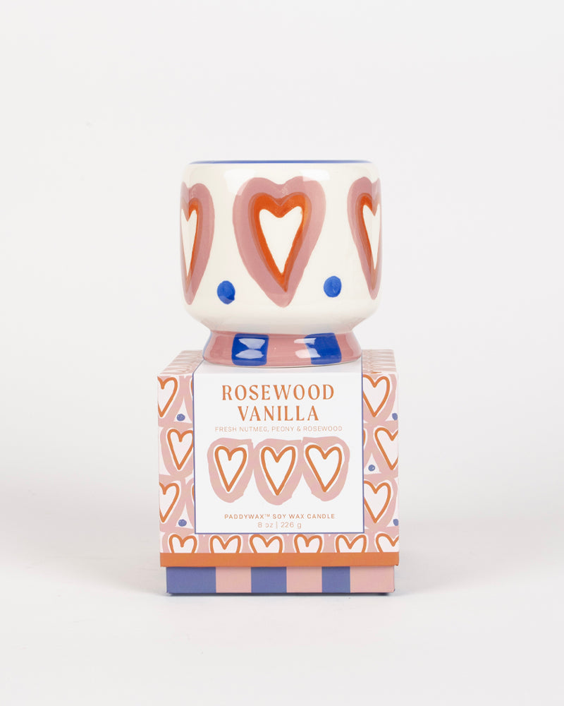 Bougie hearts ceramic paddywax