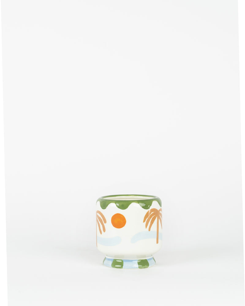 Bougie palm tree ceramic paddywax